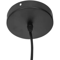 atmosphera Lámparas De Techo>Lámpara De Techo Fil Negra 19x24Cm
