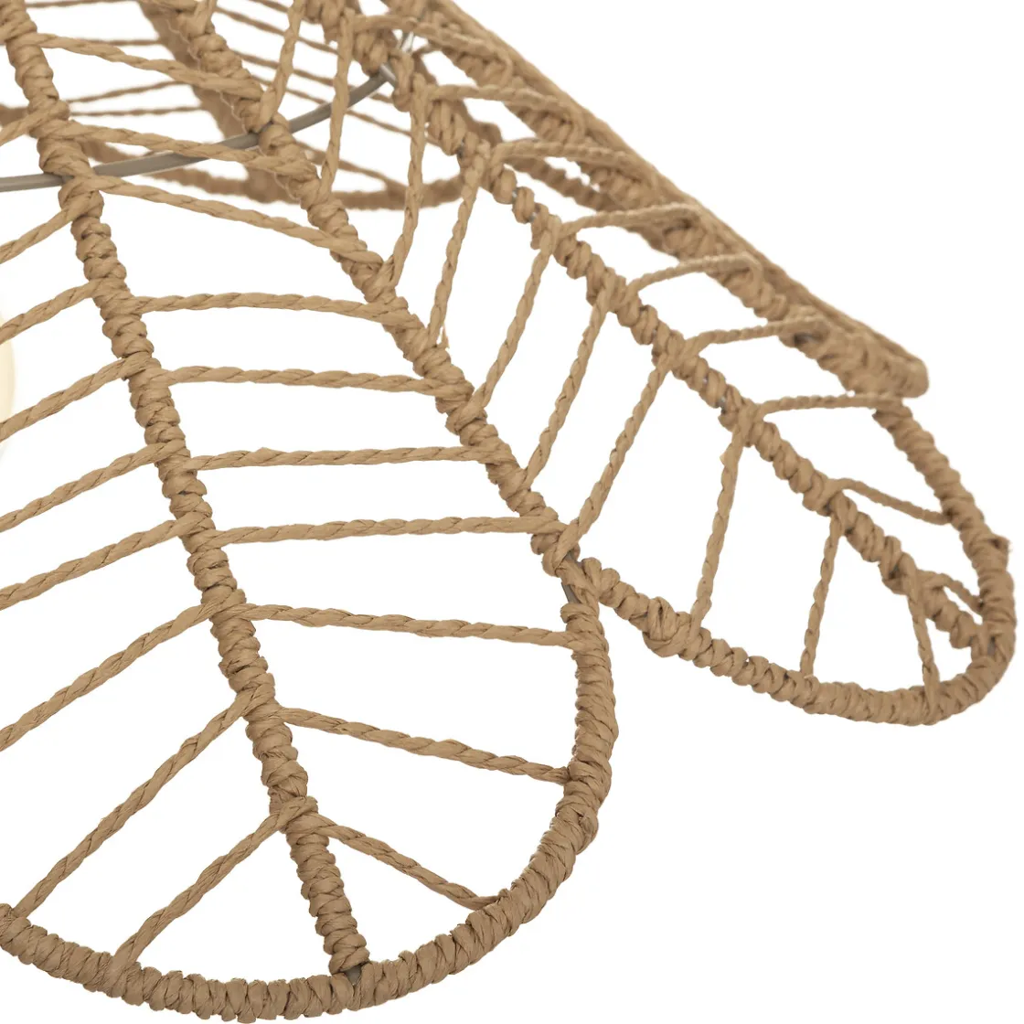 atmosphera Lámparas De Techo>Lámpara De Techo Folk Beige 58Cm