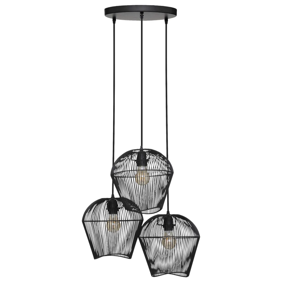 atmosphera Lámparas De Techo>Lámpara De Techo Jena 3 Focos 25x25x26Cm