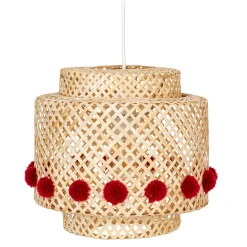 atmosphera4kids Iluminación>Lámpara De Techo Liby Con Pompones 28cm