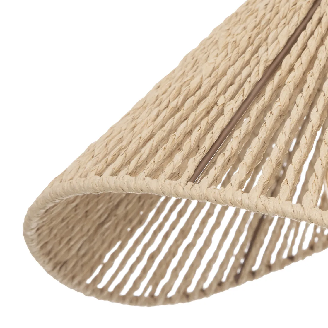 atmosphera Lámparas De Techo>Lámpara de techo MYHA beige de cuerda
