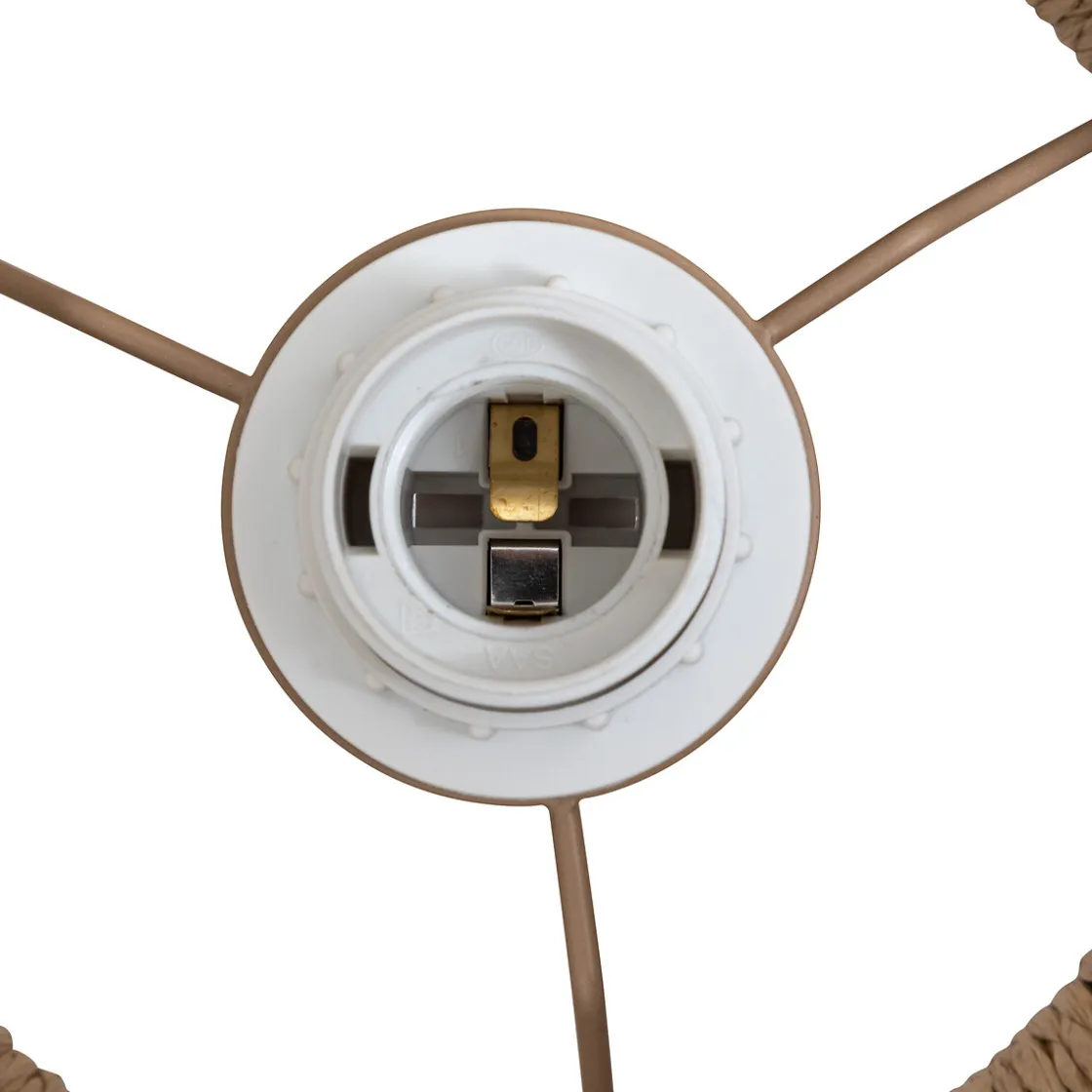 atmosphera Lámparas De Techo>Lámpara de techo OZAN beige 54.5cm