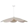 atmosphera Lámparas De Techo>Lámpara de techo PETALA beige 100cm