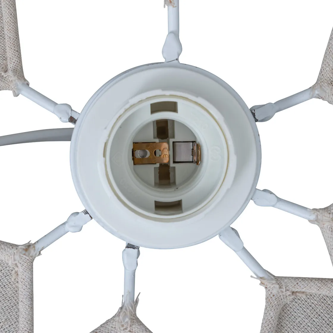 atmosphera Lámparas De Techo>Lámpara de techo PETALA beige 100cm