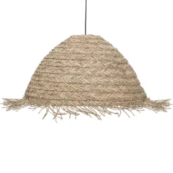atmosphera Lámparas De Techo|Estilo Étnico>Lámpara De Techo Rafia/Metal 56X30Cm