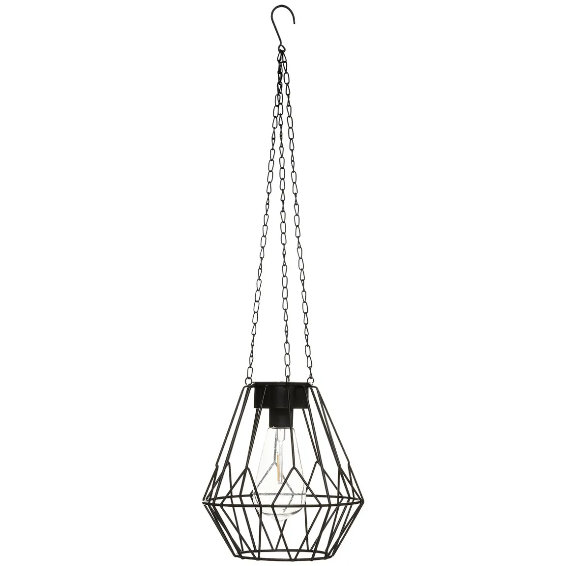 atmosphera Complementos>Lámpara Solar Colgante Negra 19x20.5Cm