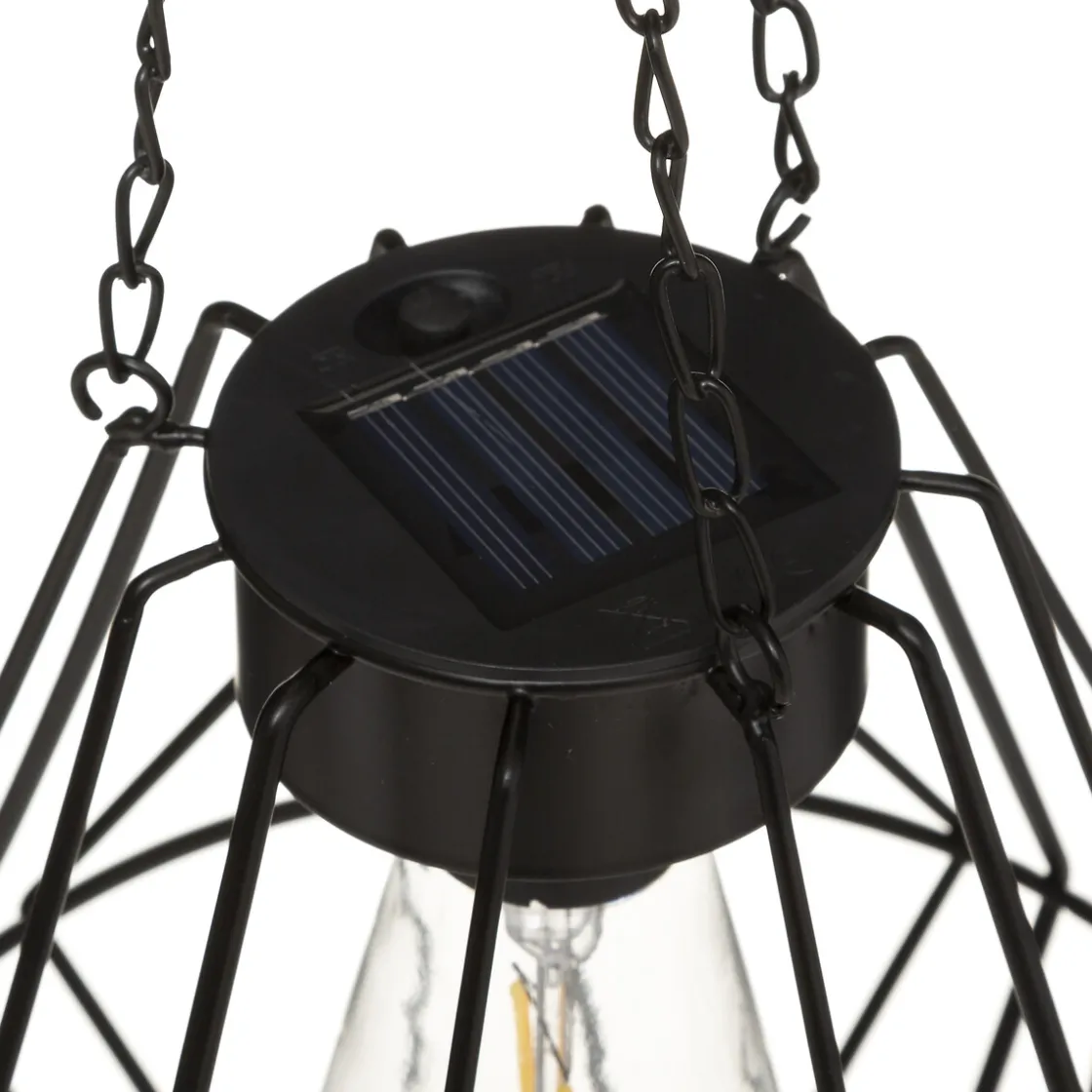 atmosphera Complementos>Lámpara Solar Colgante Negra 19x20.5Cm