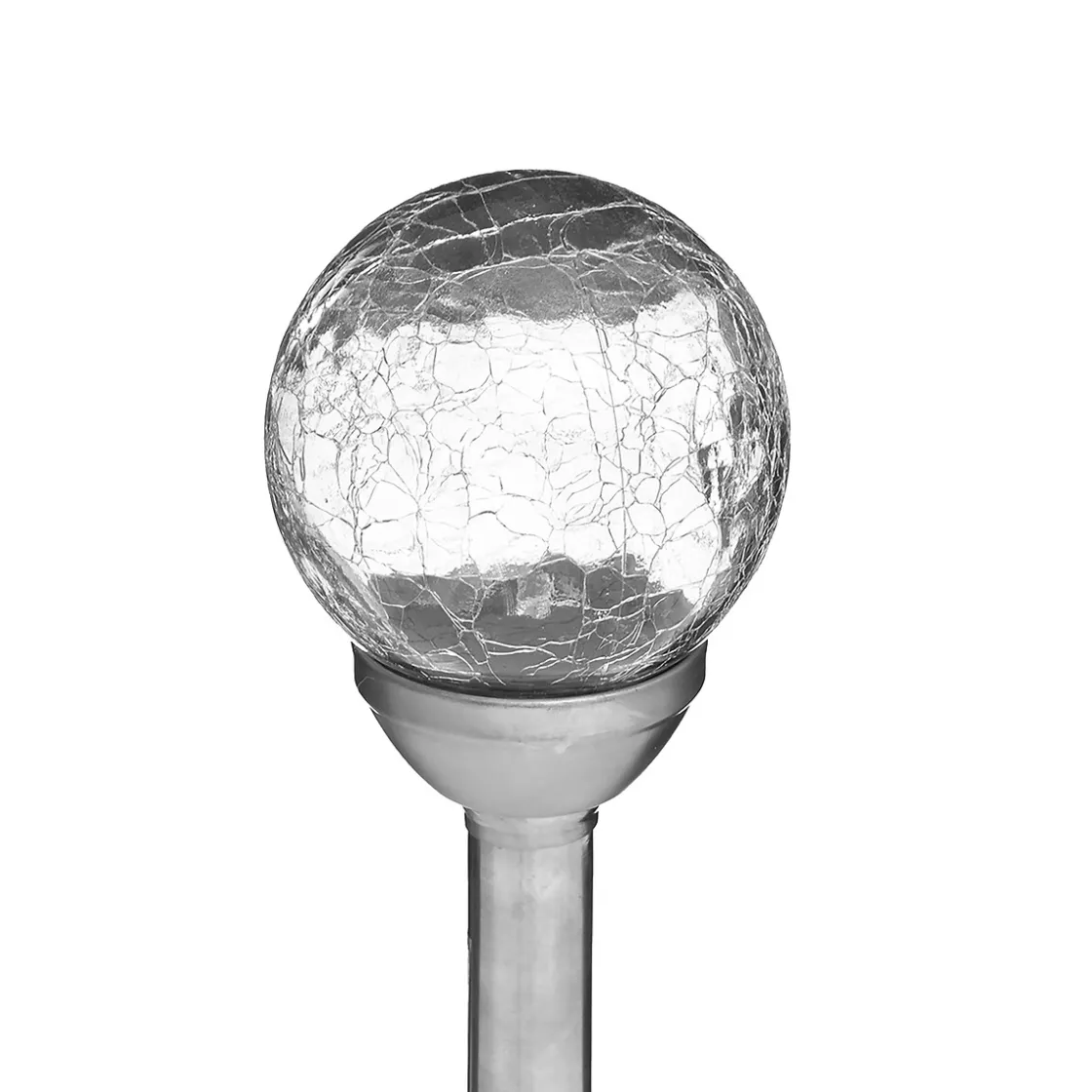 atmosphera Complementos>Lámpara Solar De Acero Inoxidable 6Cm