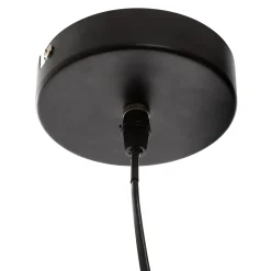 5five Lámparas De Techo>Lámpara Techo Desy Metal Negro 15x19Cm