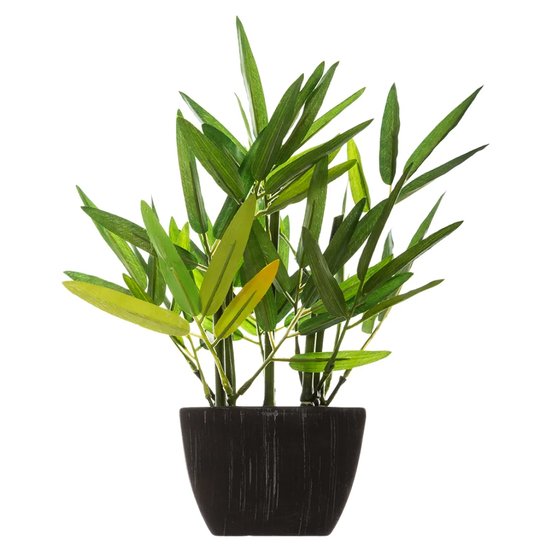 atmosphera Plantas Y Flores Artificiales>Maceta C/Bambú Artificial 23x23x26Cm