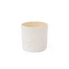 Jarrones Y Vasos>Maceta Cerámica Blanca 11x10Cm