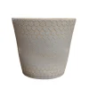 Complementos>Maceta Cerámica Verde C/Diseño 32x28Cm