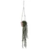 atmosphera Plantas Y Flores Artificiales|Estilo Étnico>Maceta Colgante C/Planta Artif 13x90Cm