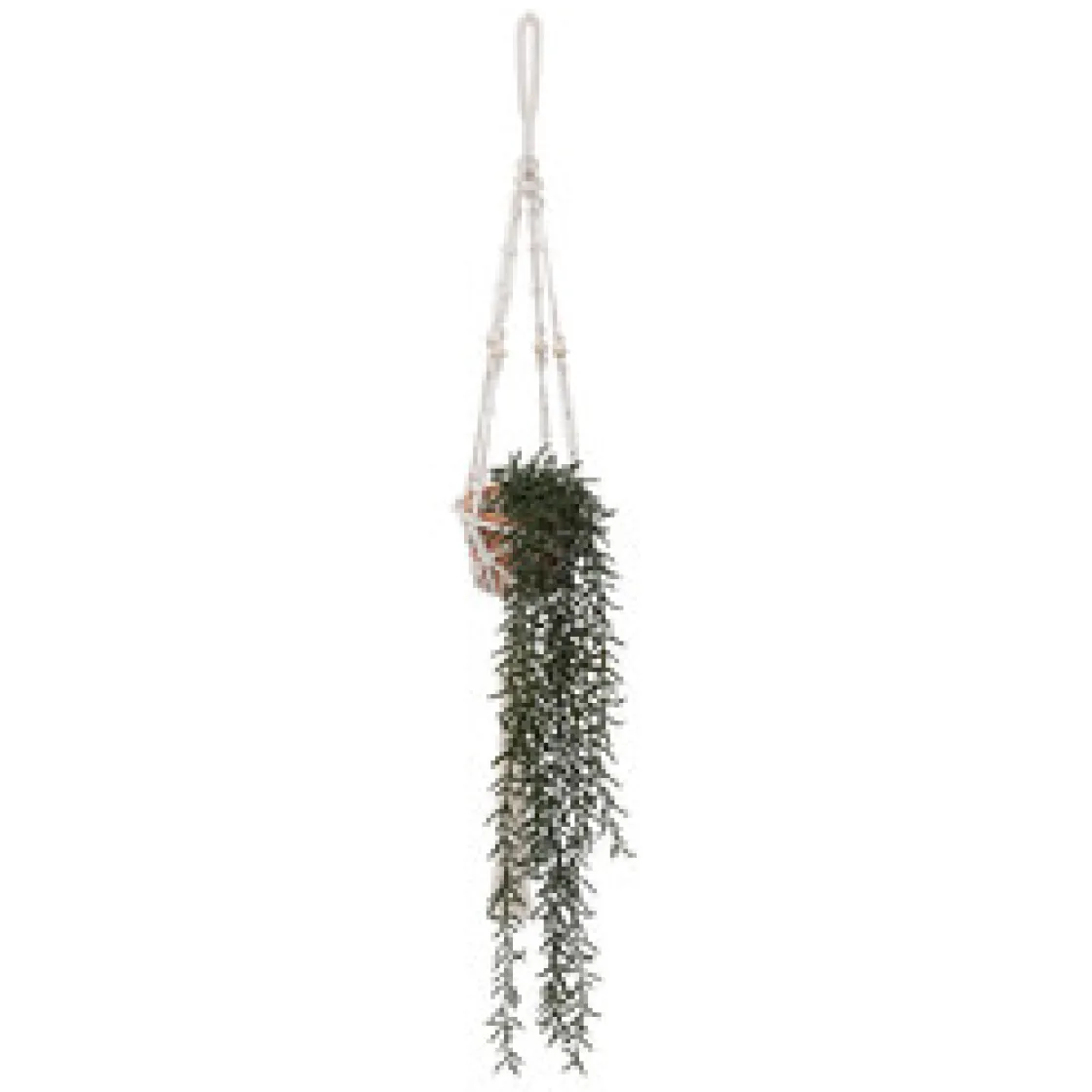atmosphera Plantas Y Flores Artificiales|Estilo Étnico>Maceta Colgante C/Planta Artif 13x90Cm
