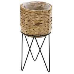 atmosphera Jarrones Y Vasos|Estilo Étnico>Maceta C/Soporte Tamaño 1/2 20x43x20Cm