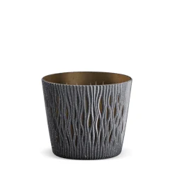 Complementos>Maceta Sandy Round Antracita 26x22Cm