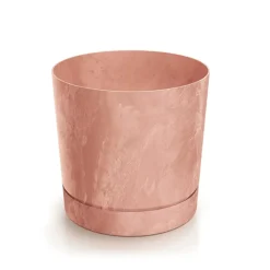 Complementos>Maceta TUBO efecto cemento terracota