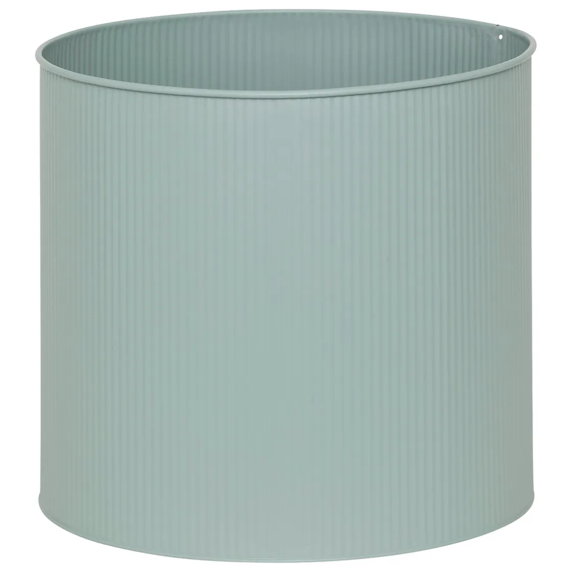 atmosphera Jarrones Y Vasos>Macetero AZE metálico verde 27cm