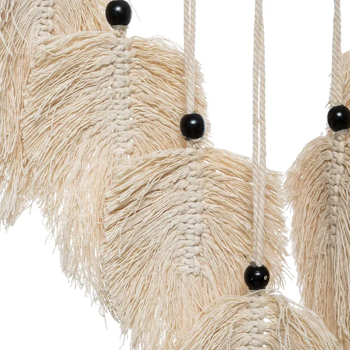 atmosphera Accesorios|Estilo Étnico>Macramé SAFARI beige 68x45cm