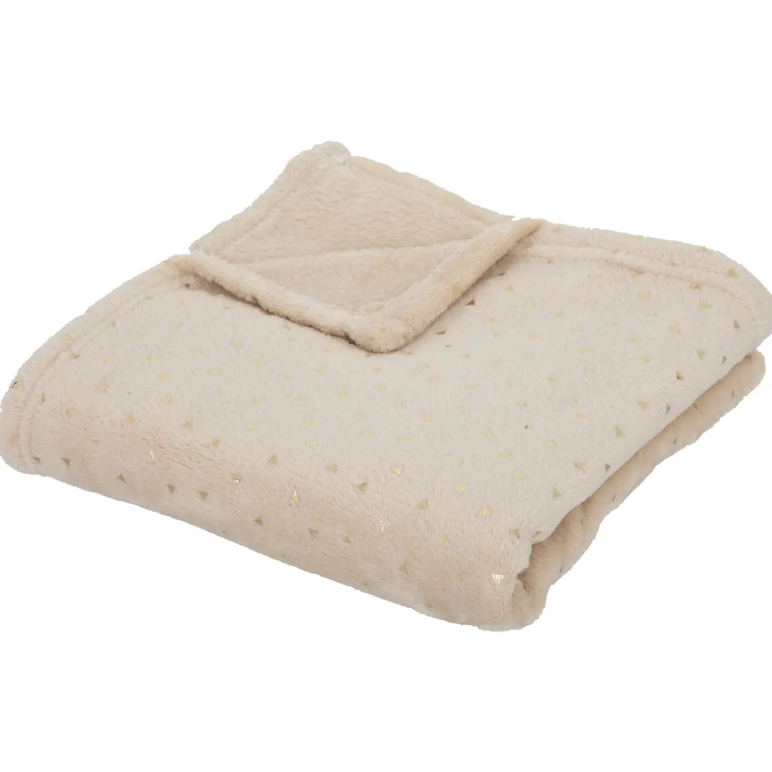 atmosphera4kids Téxtil>Manta Berlingot Beige 75x100Cm