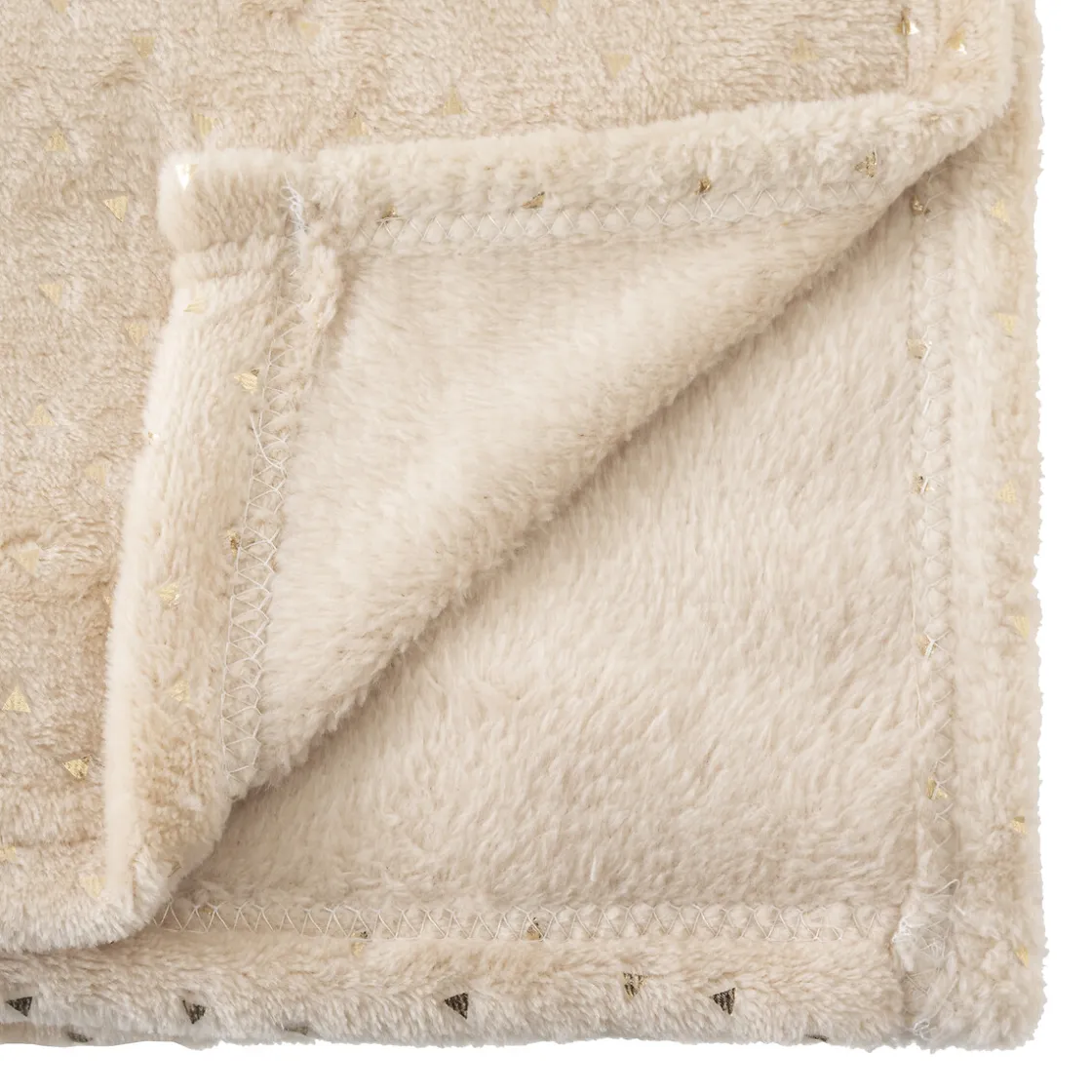 atmosphera4kids Téxtil>Manta Berlingot Beige 75x100Cm