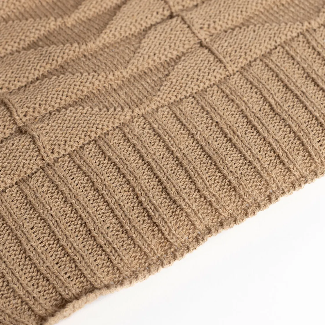 hôma Mantas>Manta CHEVRON beige 130x160cm