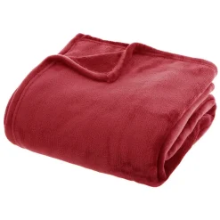 atmosphera Mantas>Manta Coralina Roja 180x230Cm