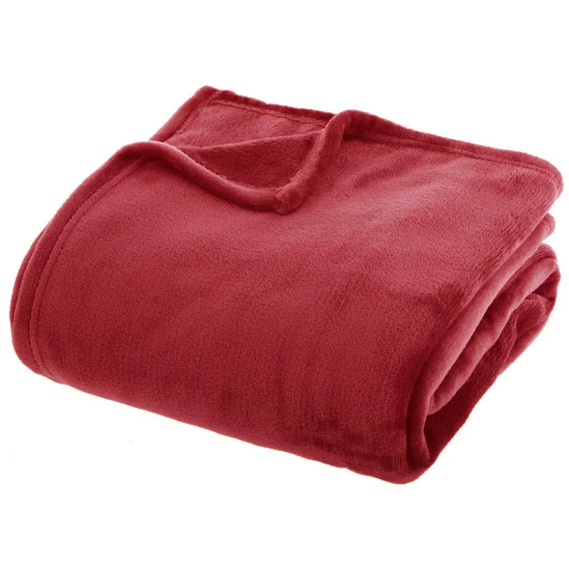 atmosphera Mantas>Manta Coralina Roja 180x230Cm