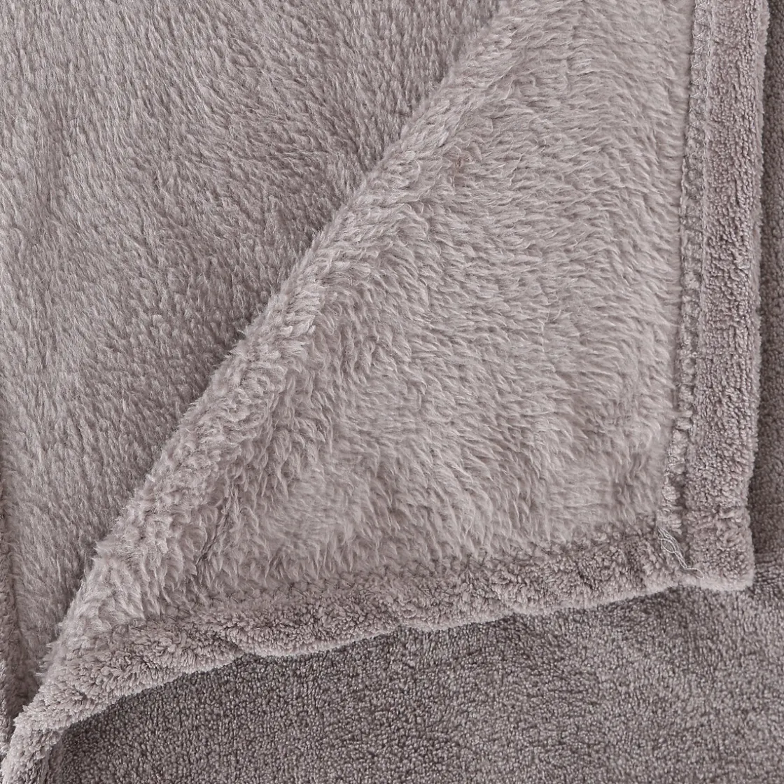 atmosphera Mantas>Manta Microfibra Gris 180x230Cm