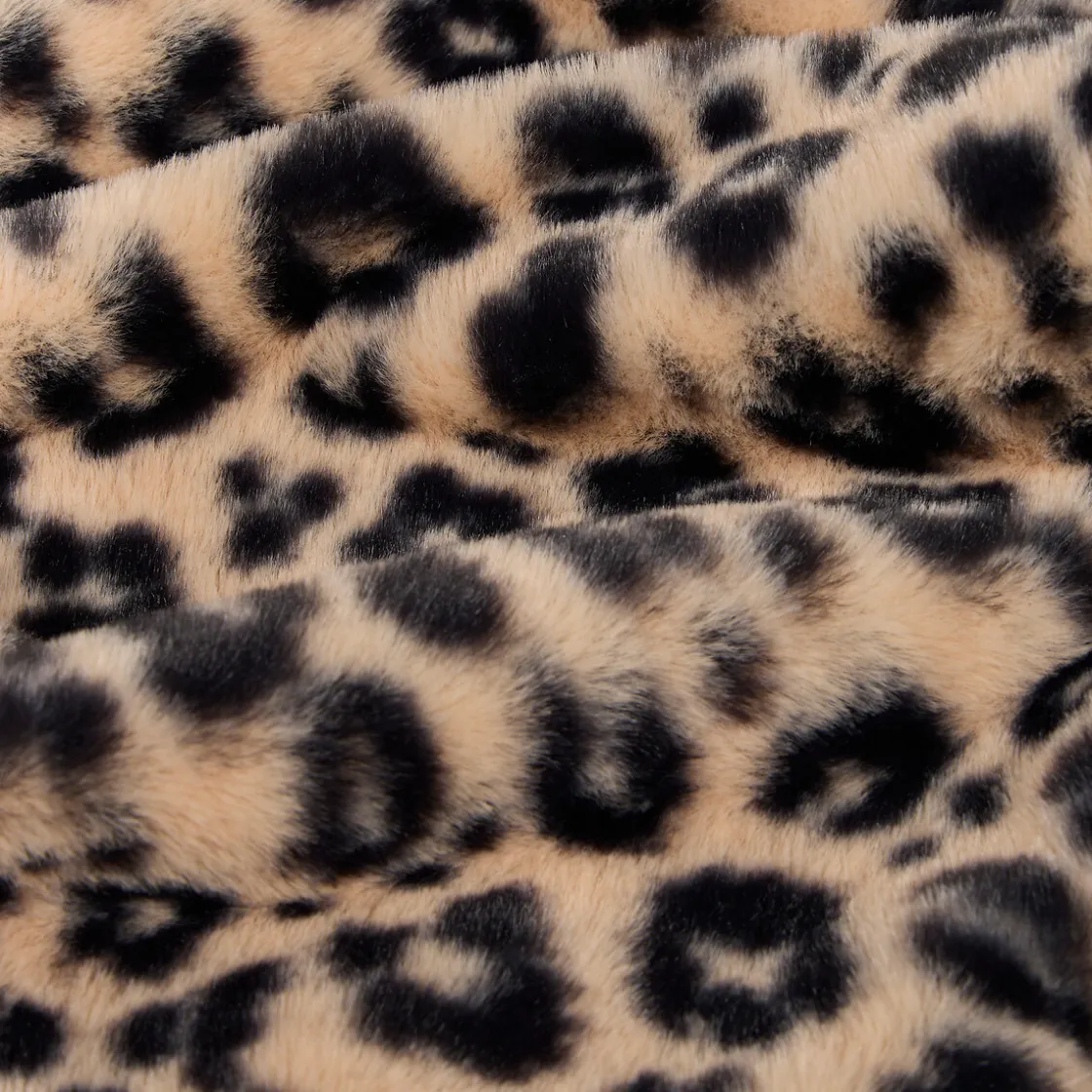 atmosphera Mantas>Manta ORANA leopardo pelo 120x160cm