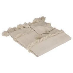 atmosphera Mantas>Manta Sea View C/Flecos Beige 130x180Cm