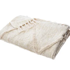 Mantas>Manta Shine Beige 130x180Cm