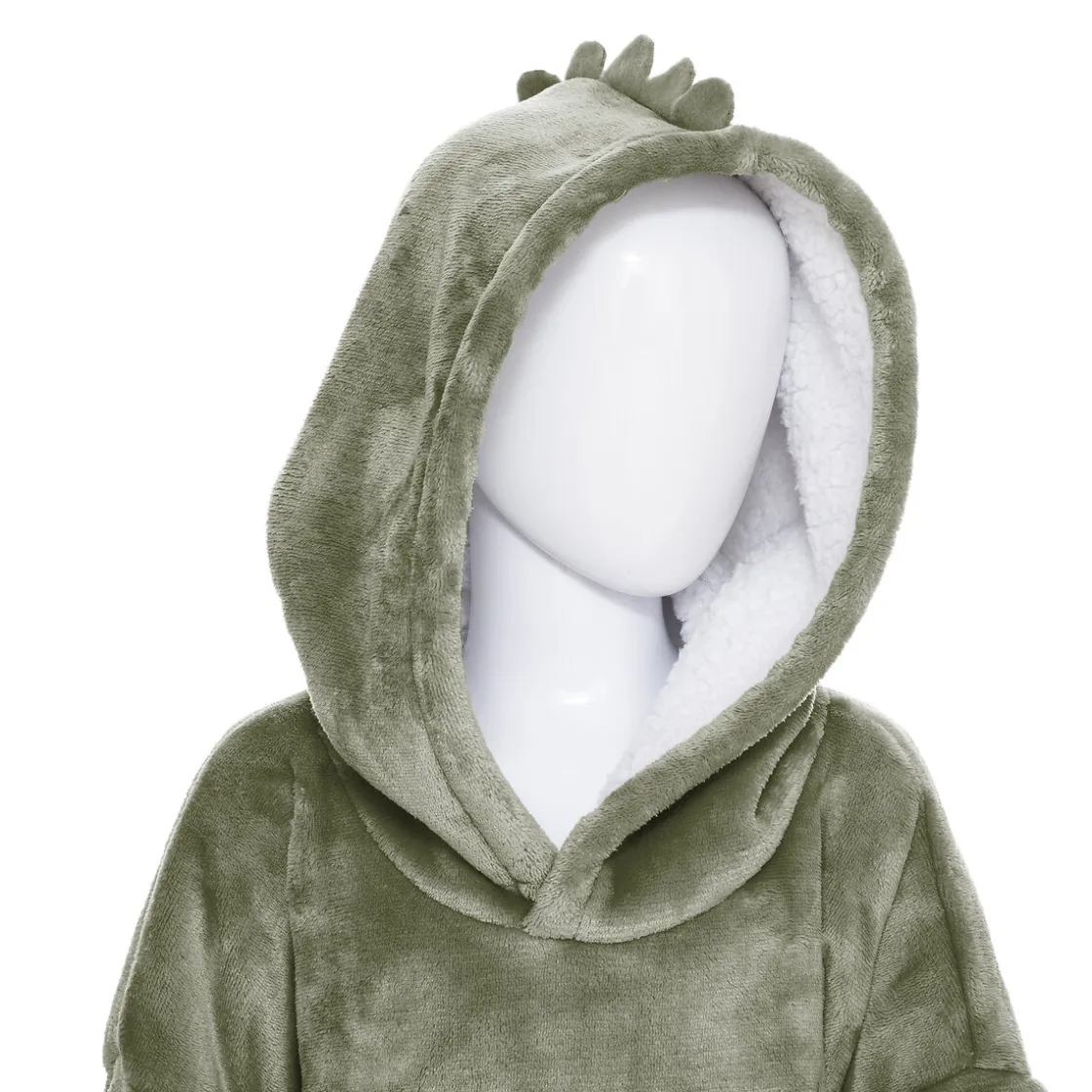 atmosphera4kids Téxtil>Manta Sudadera Capucha Dino 60x95Cm