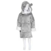 atmosphera4kids Téxtil>Manta Sudadera Capucha Oso Gris 60x95Cm