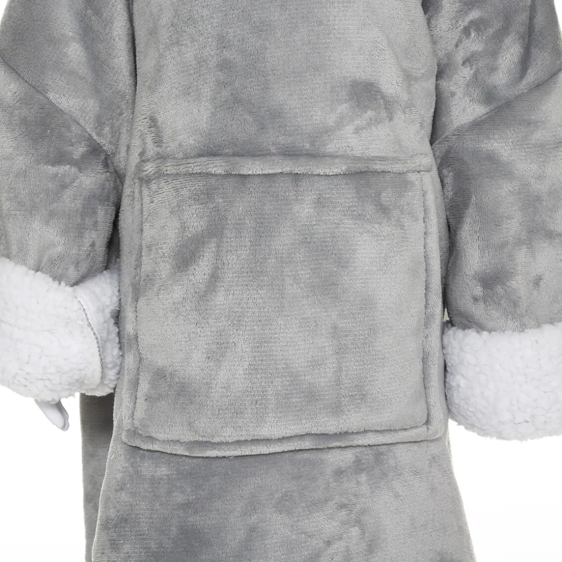 atmosphera4kids Téxtil>Manta Sudadera Capucha Oso Gris 60x95Cm