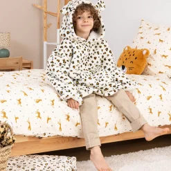 atmosphera4kids Téxtil>Manta Sudadera Con Capucha Leopardo
