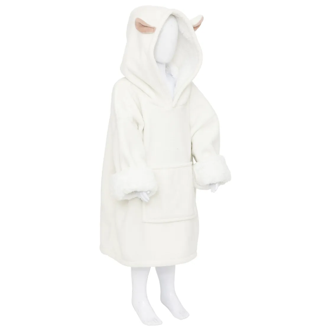 atmosphera4kids Téxtil>Manta Sudadera Con Capucha Oveja Blanca