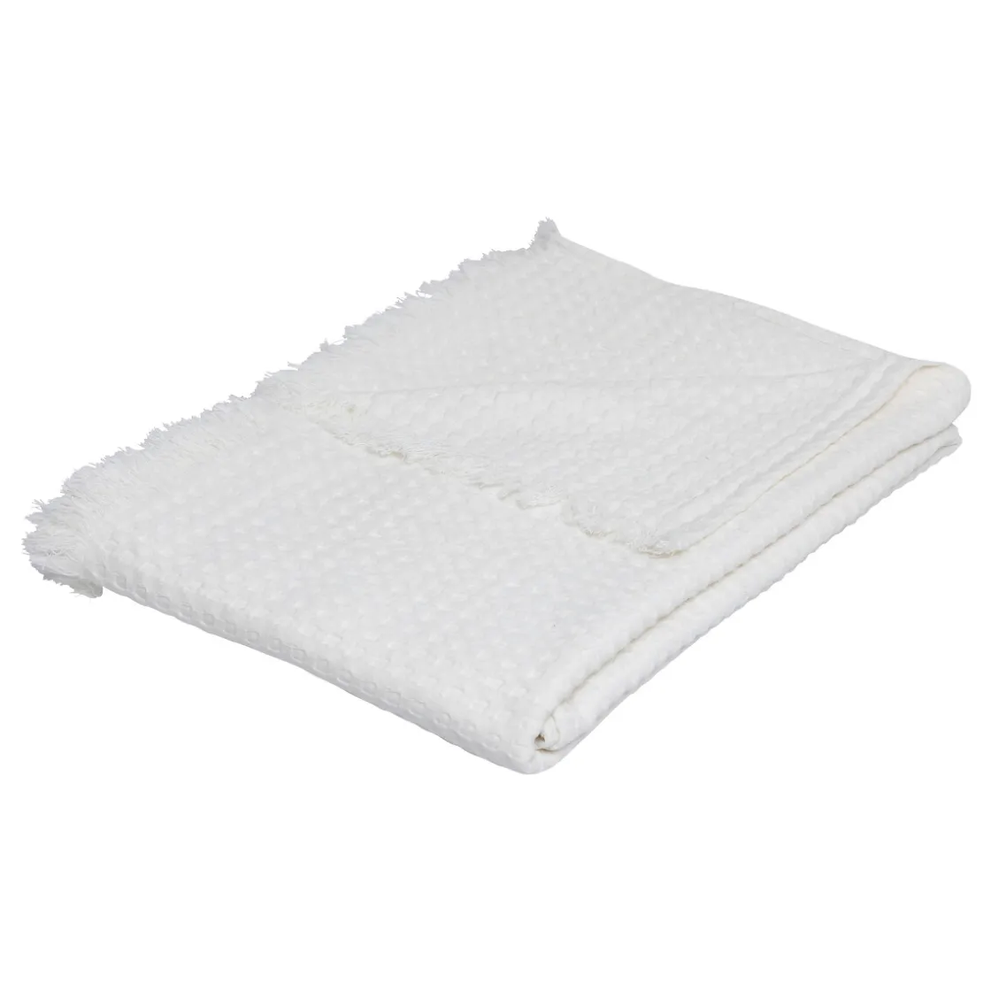 atmosphera Mantas>Manta The Floral Waffle Blanca 130x180cm