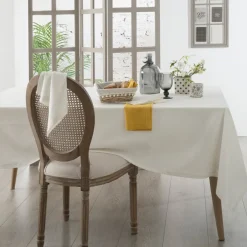 atmosphera Manteles, Servilletas Y Manteles Individuales>Mantel Chambray Blanco 140x240Cm