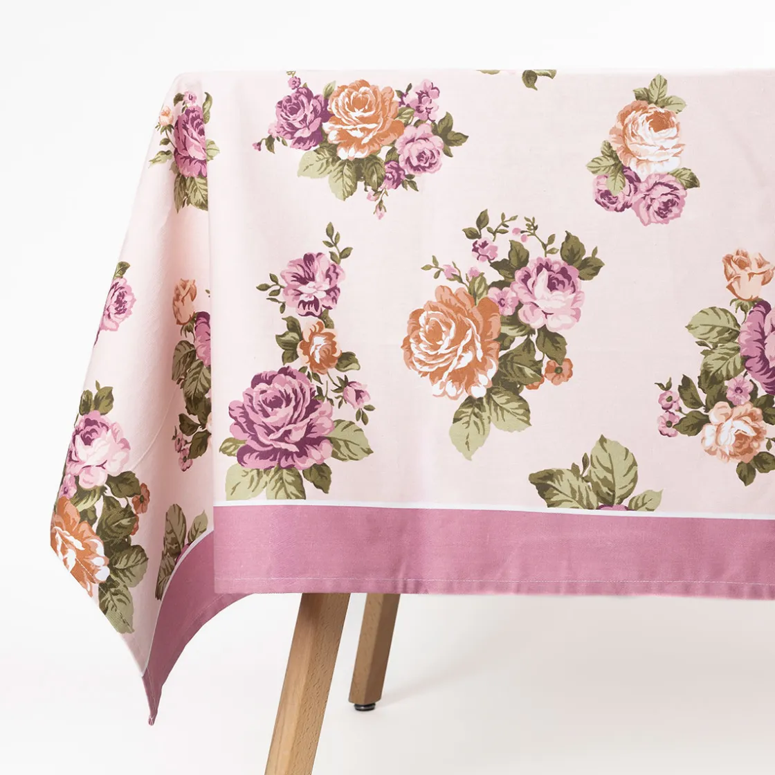 Manteles, Servilletas Y Manteles Individuales>Mantel estampado BELLISSIMA ANNABE rosa