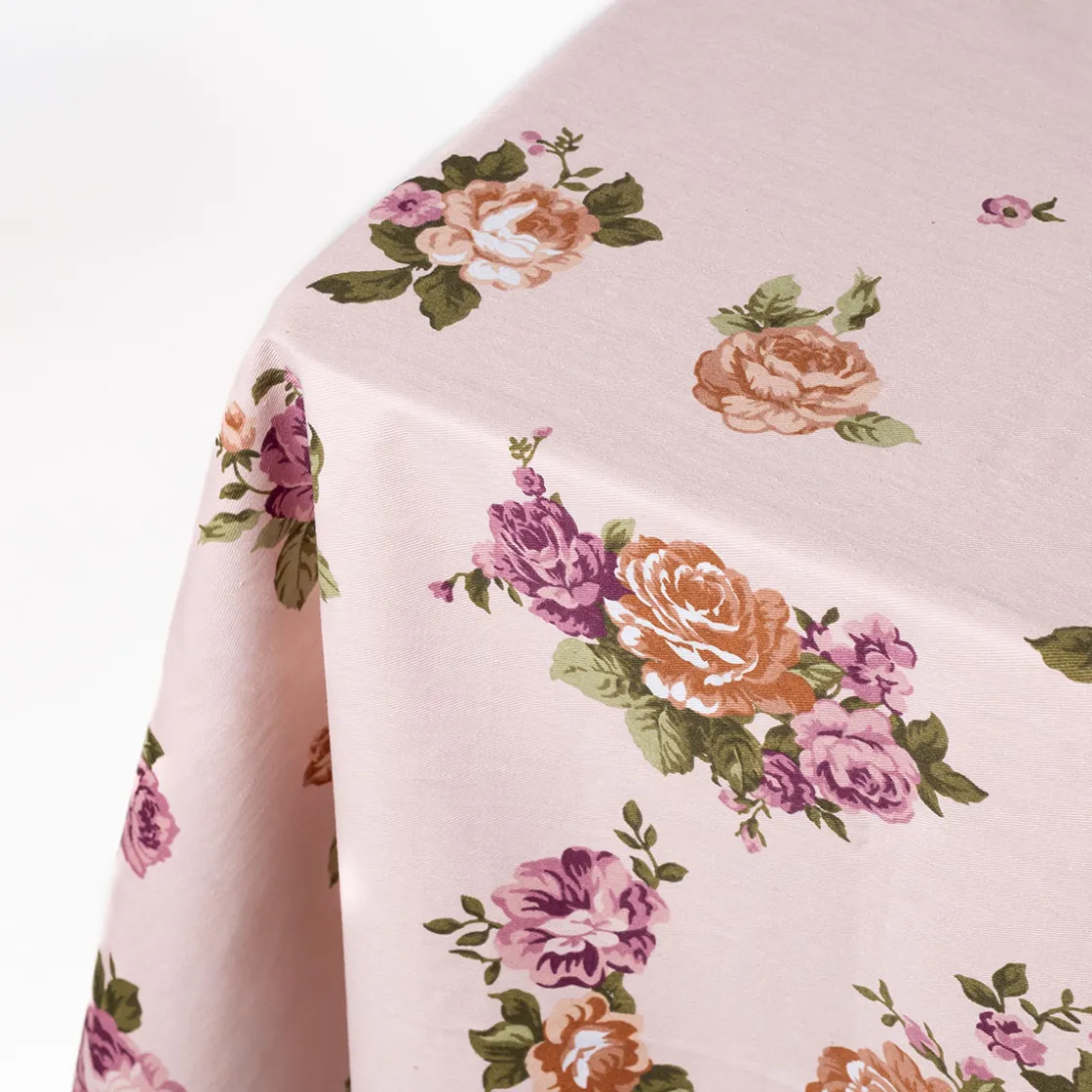 Manteles, Servilletas Y Manteles Individuales>Mantel estampado BELLISSIMA ANNABE rosa