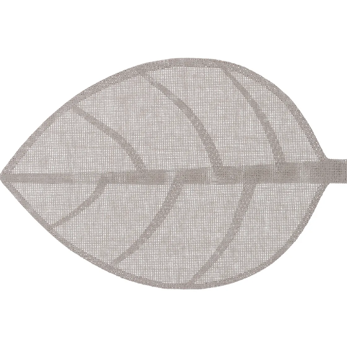 secret d'gourmet Manteles, Servilletas Y Manteles Individuales>Mantel Individual Hoja Gris 50x33Cm