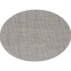 Manteles, Servilletas Y Manteles Individuales>Mantel Individual Texaline Ovalado Gris