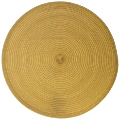 secret d'gourmet Manteles, Servilletas Y Manteles Individuales>Mantel individual TEXALINE redondo moztaza 38cm