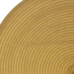 secret d'gourmet Manteles, Servilletas Y Manteles Individuales>Mantel individual TEXALINE redondo moztaza 38cm