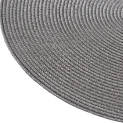 secret d'gourmet Manteles, Servilletas Y Manteles Individuales>Mantel individual TEXALINE gris claro 38cm
