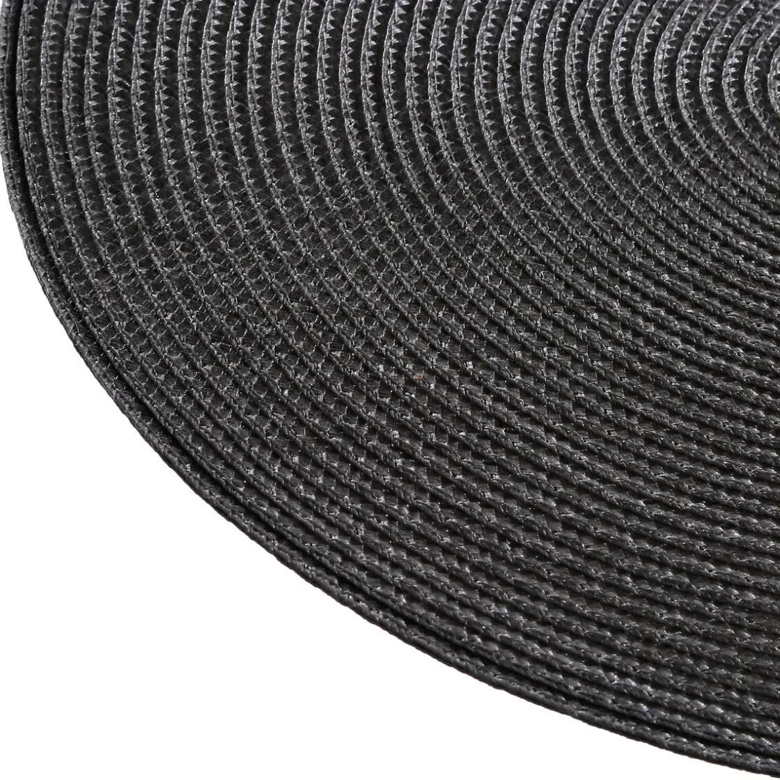secret d'gourmet Manteles, Servilletas Y Manteles Individuales>Mantel individual TEXALINE redondo gris 38cm