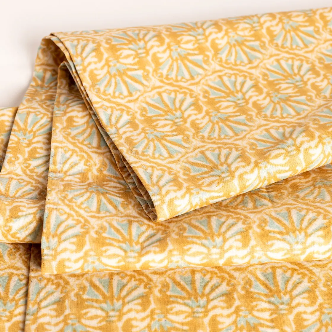 Manteles, Servilletas Y Manteles Individuales>Mantel LOUR amarillo 150x250cm