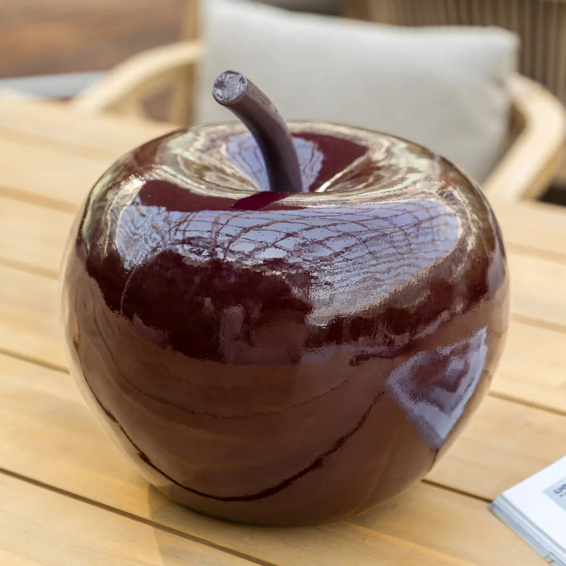 atmosphera Accesorios>Manzana decorativa GLOSSY roja 28.5cm