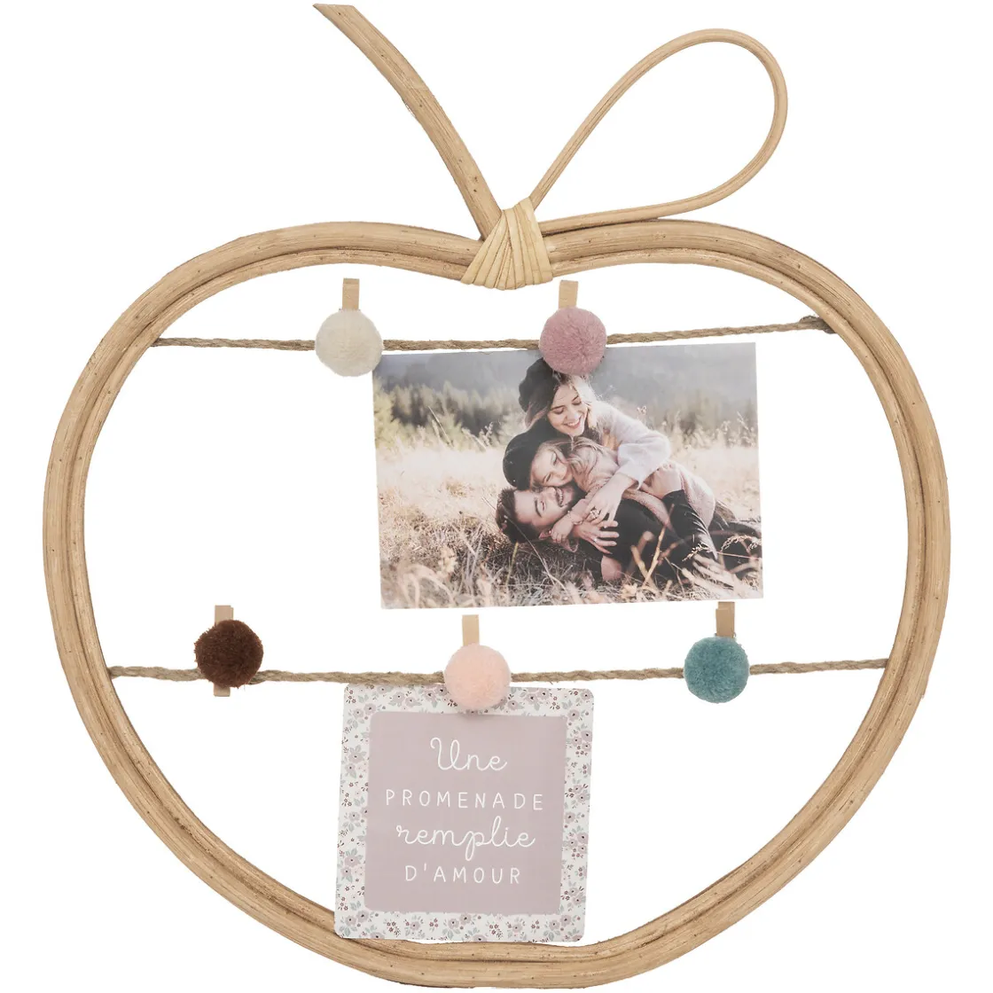 atmosphera4kids Accesorios Decorativos>Marco De Fotos Pomme Beige 30x35Cm